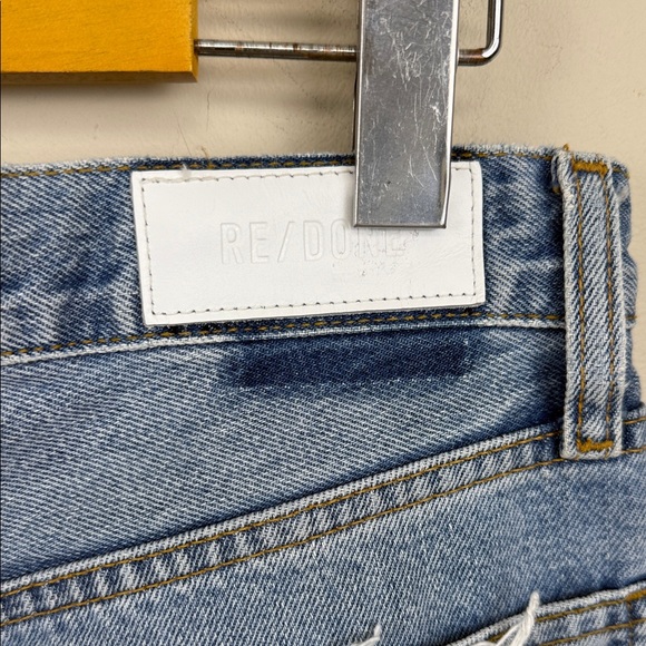 Re/Done 90s high waist loose jeans in worn blue 26 - Picture 10 of 15